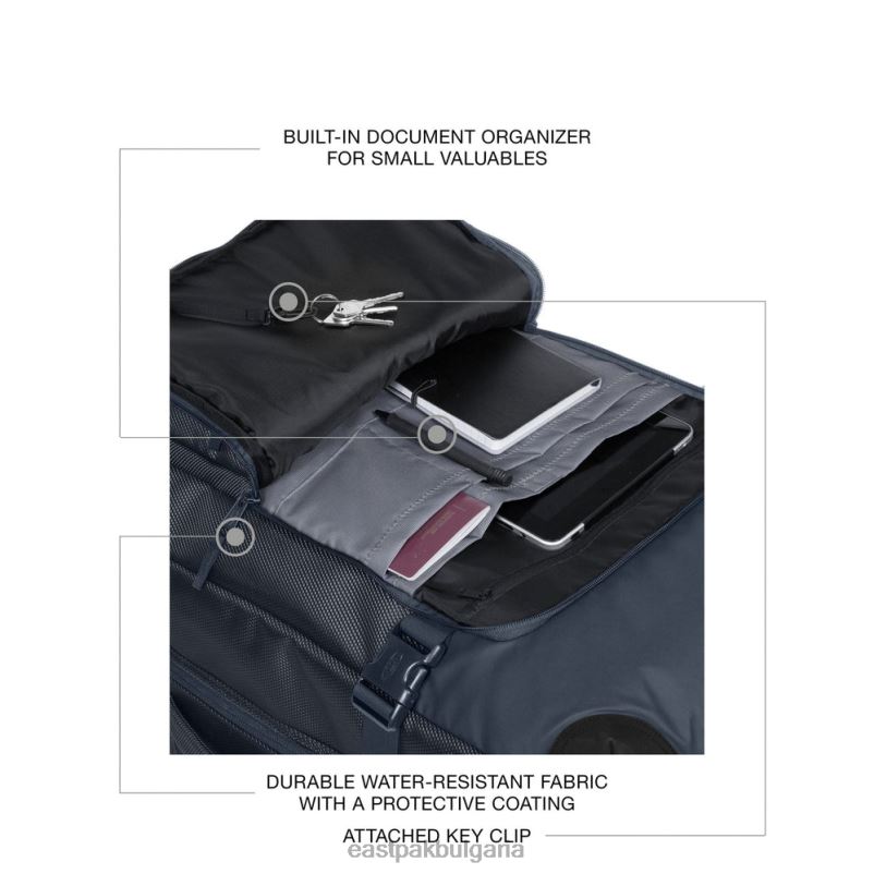 багаж Eastpak DRXPX200 трансверс с cnnct морски