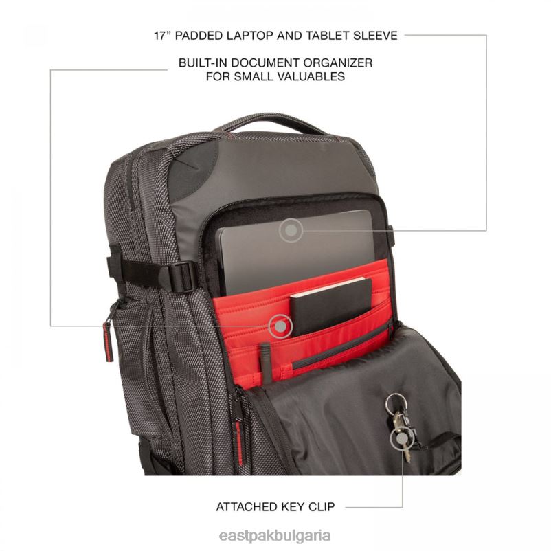 багаж Eastpak DRXPX216 туристическа опаковка cnnct акцентно сиво