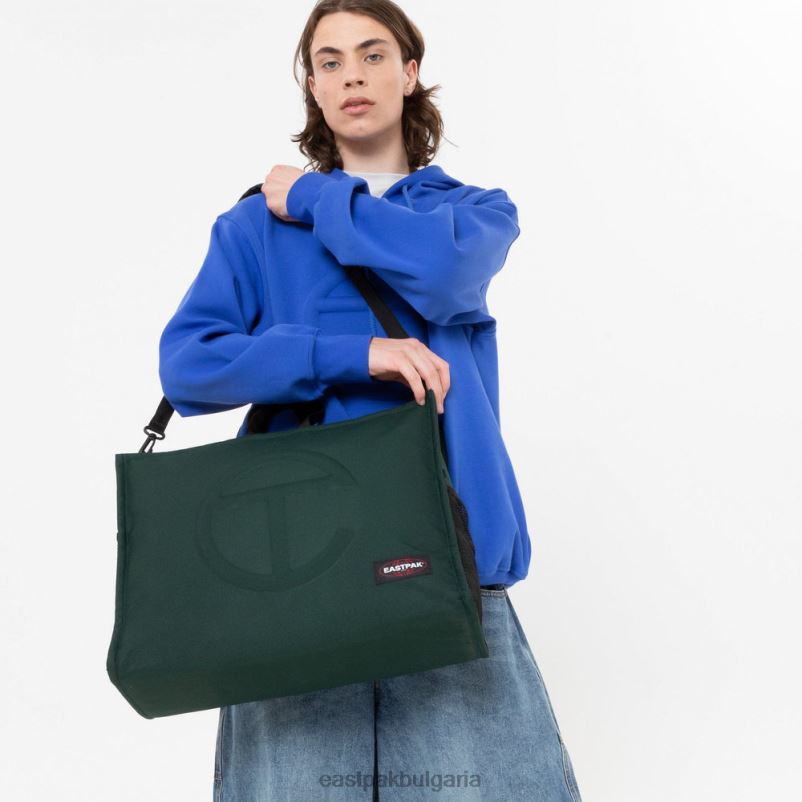 чанти през рамо Eastpak DRXPX282 telfar shopper l зелено