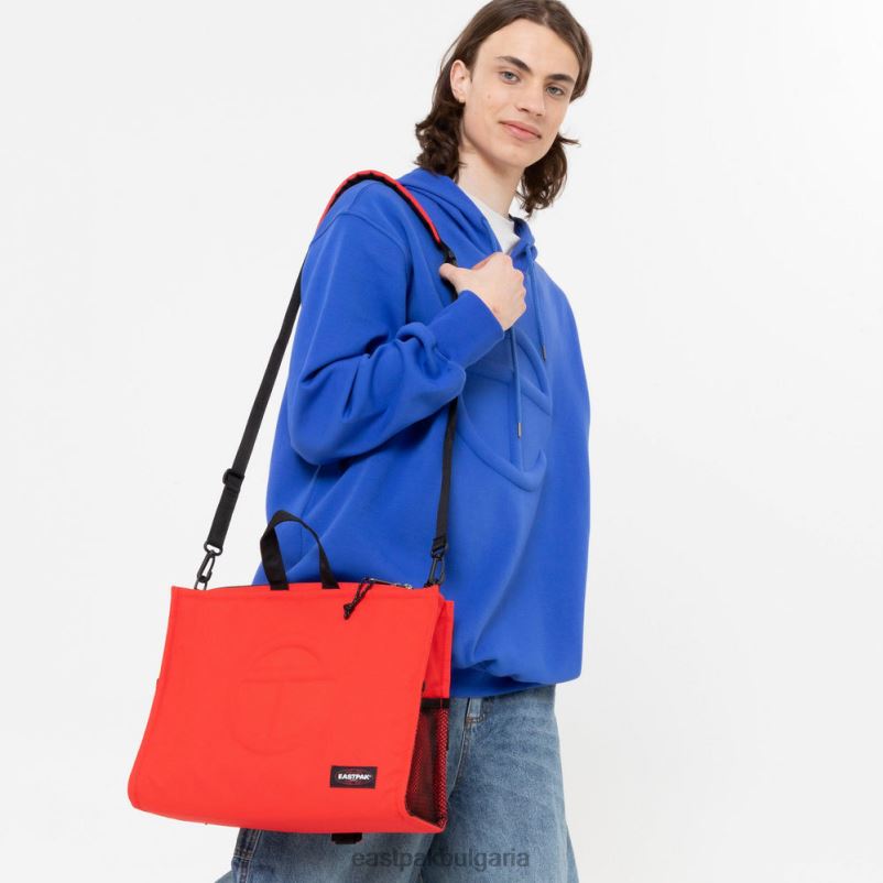 чанти през рамо Eastpak DRXPX283 telfar shopper m червен