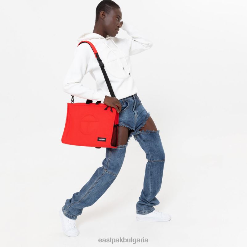 чанти през рамо Eastpak DRXPX283 telfar shopper m червен