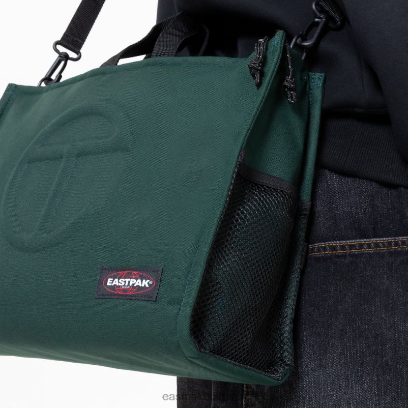 чанти през рамо Eastpak DRXPX284 telfar shopper m зелено