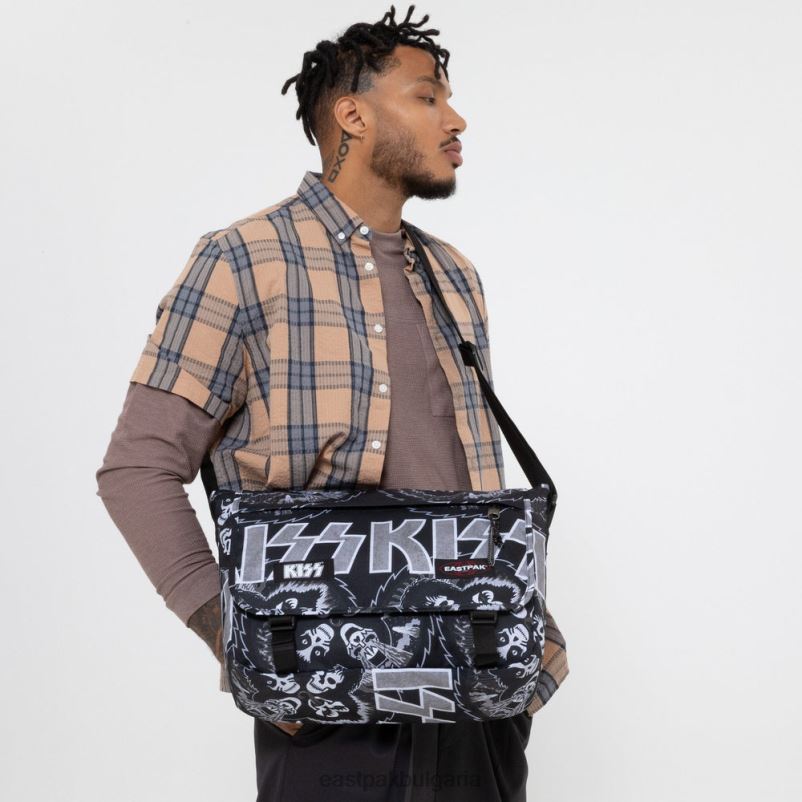 чанти през рамо Eastpak DRXPX274 делегат + целувка гръндж ултра морски