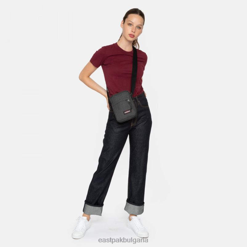 чанти през рамо Eastpak DRXPX245 единственият черен деним