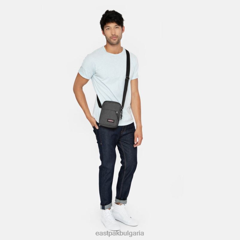 чанти през рамо Eastpak DRXPX245 единственият черен деним