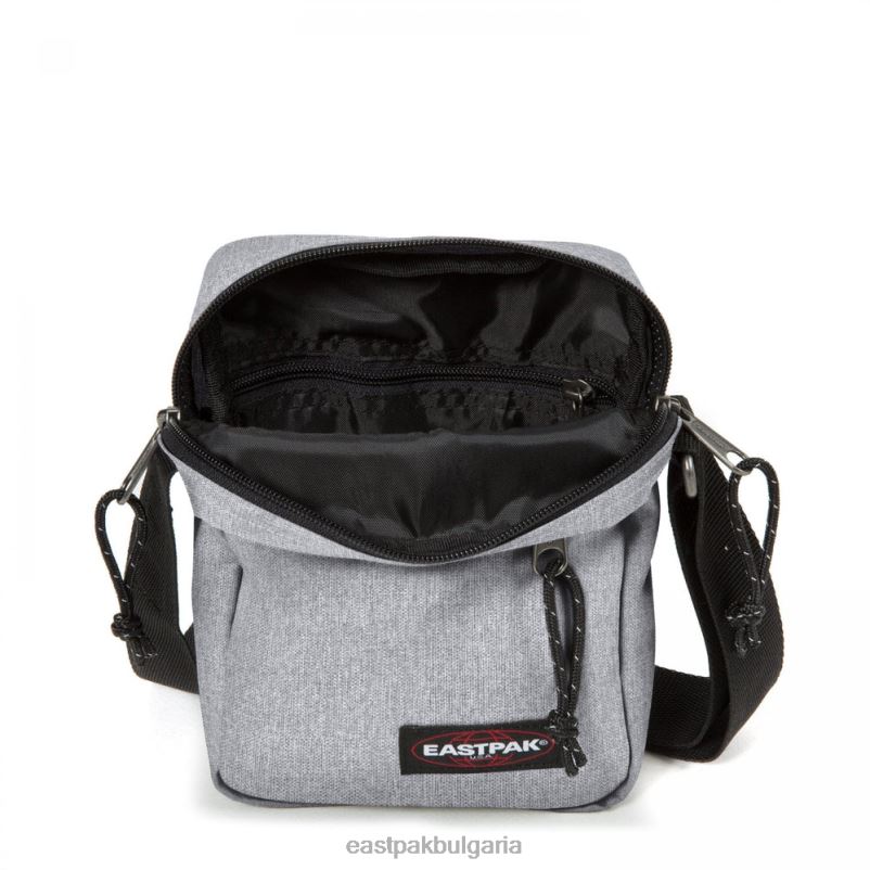 чанти през рамо Eastpak DRXPX250 единственият неделно сиво