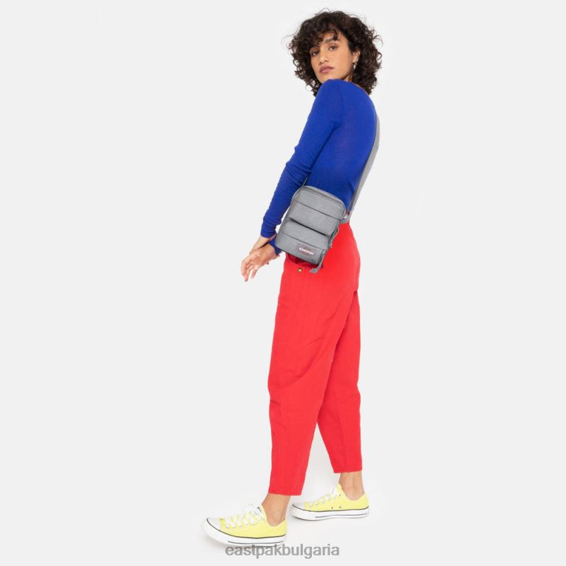 чанти през рамо Eastpak DRXPX252 този удвоен неделно сиво