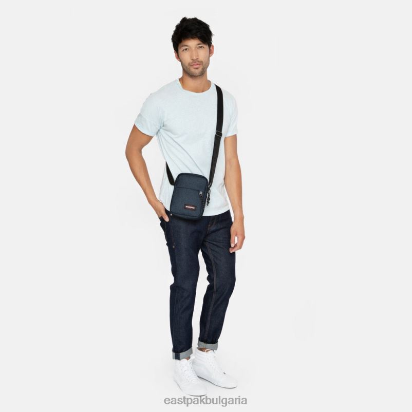 чанти през рамо Eastpak DRXPX259 единственият троен деним