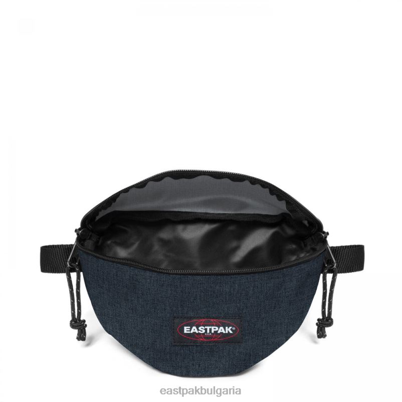 чанти Eastpak DRXPX293 пружинист троен деним