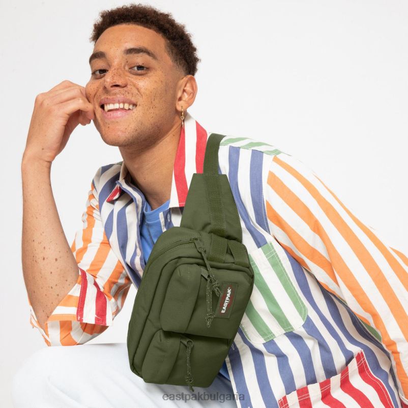 чанти Eastpak DRXPX294 чанта двойна тъмна трева
