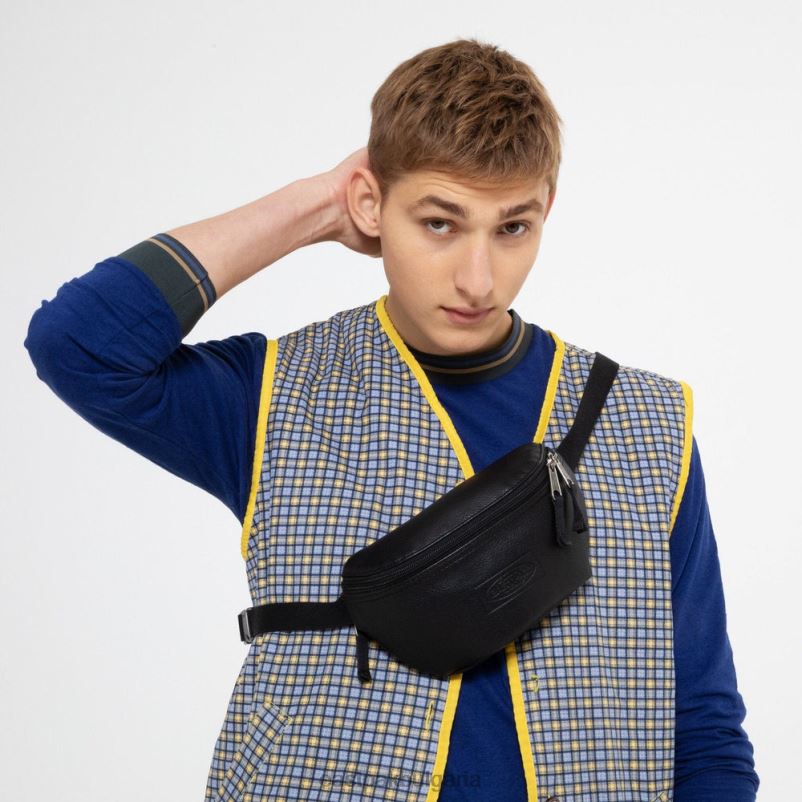 чанти Eastpak DRXPX296 пружинист зърнесто черно2