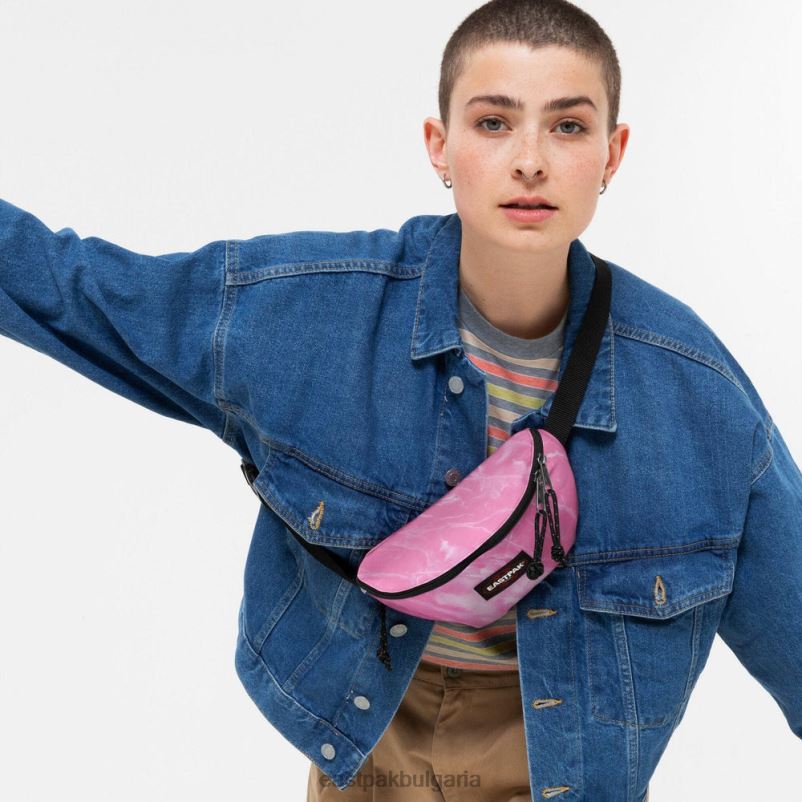 чанти Eastpak DRXPX311 пружинист мраморно розово