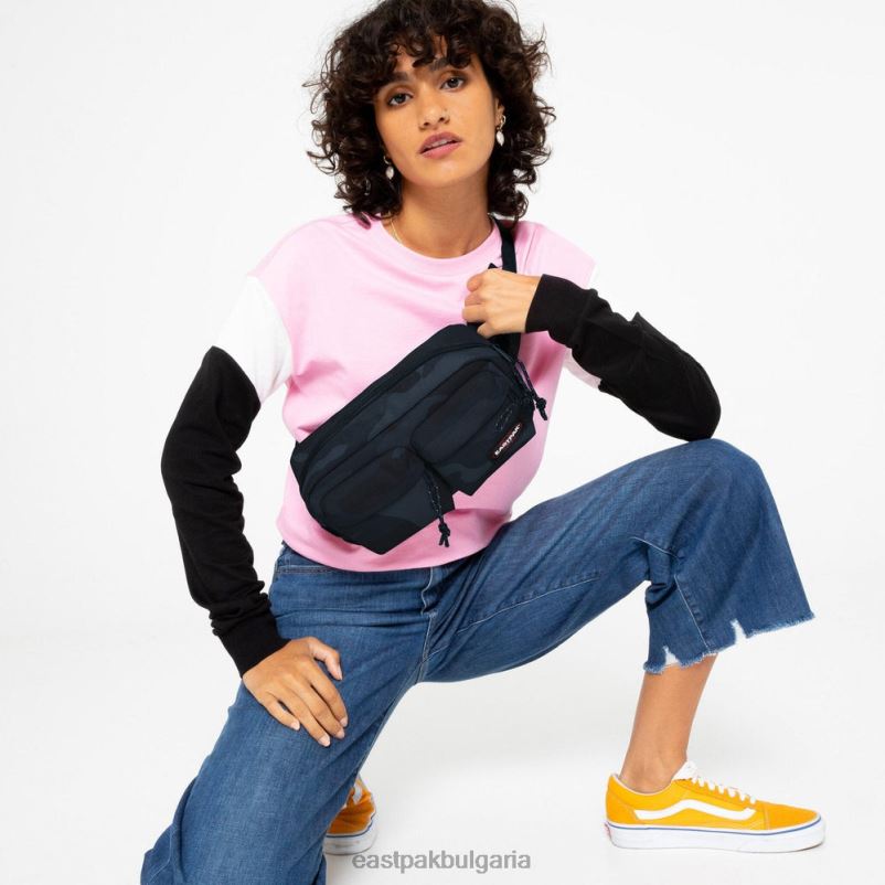 чанти Eastpak DRXPX313 чанта двойна ежедневна камуфлажна тъмносиня
