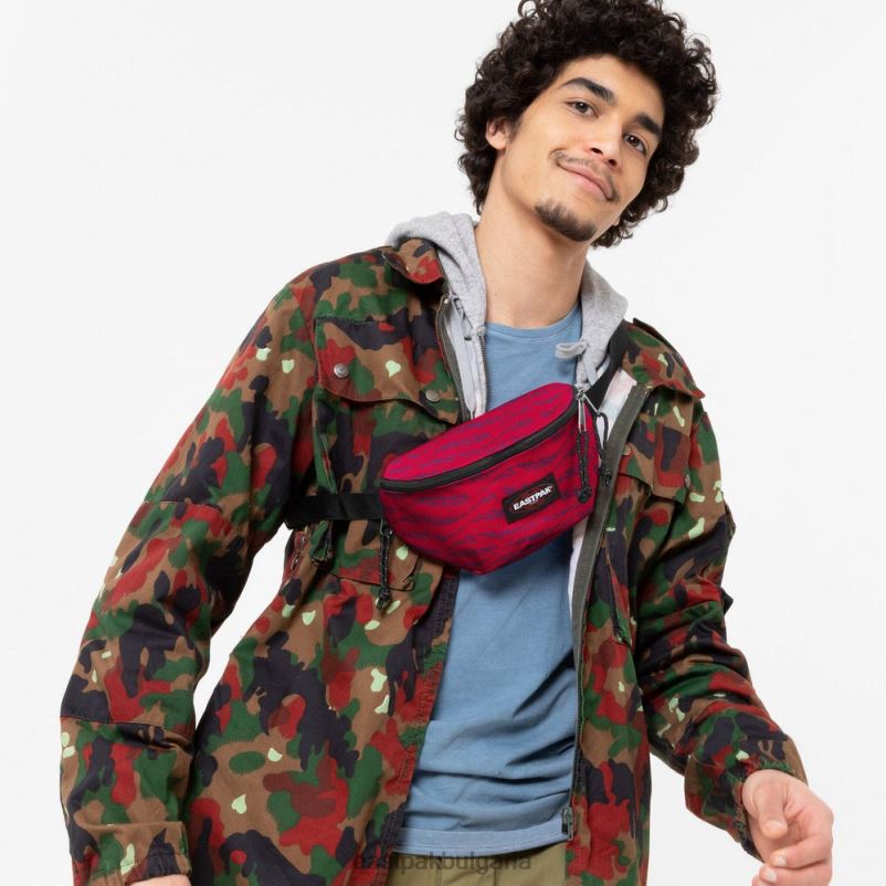 чанти Eastpak DRXPX328 пружинист sculptype червено