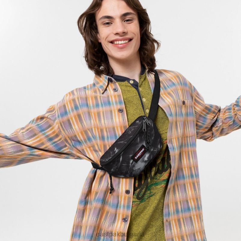 чанти Eastpak DRXPX329 пружинист мраморно черно