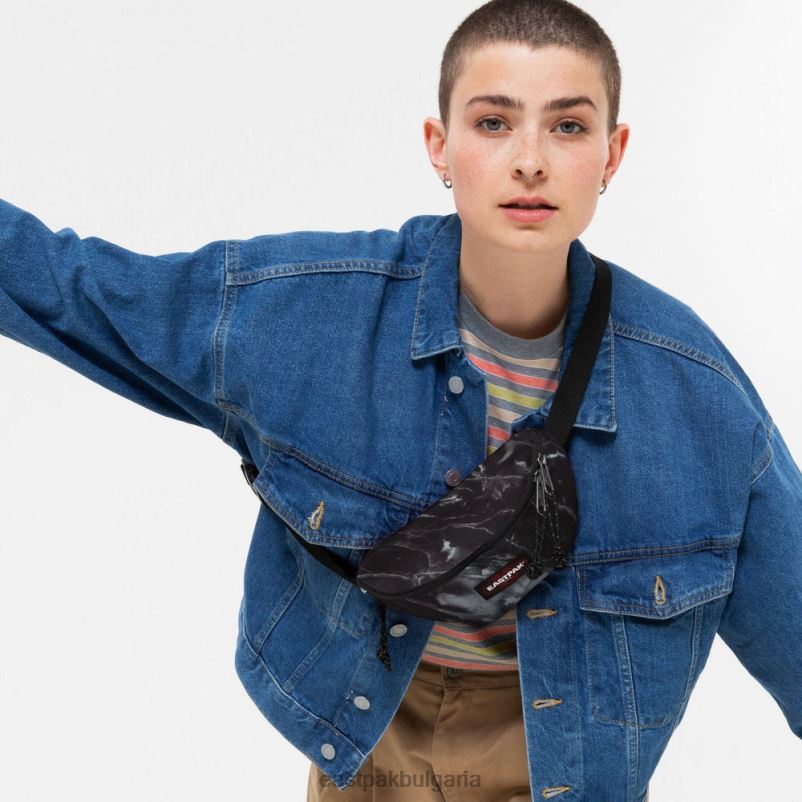 чанти Eastpak DRXPX329 пружинист мраморно черно