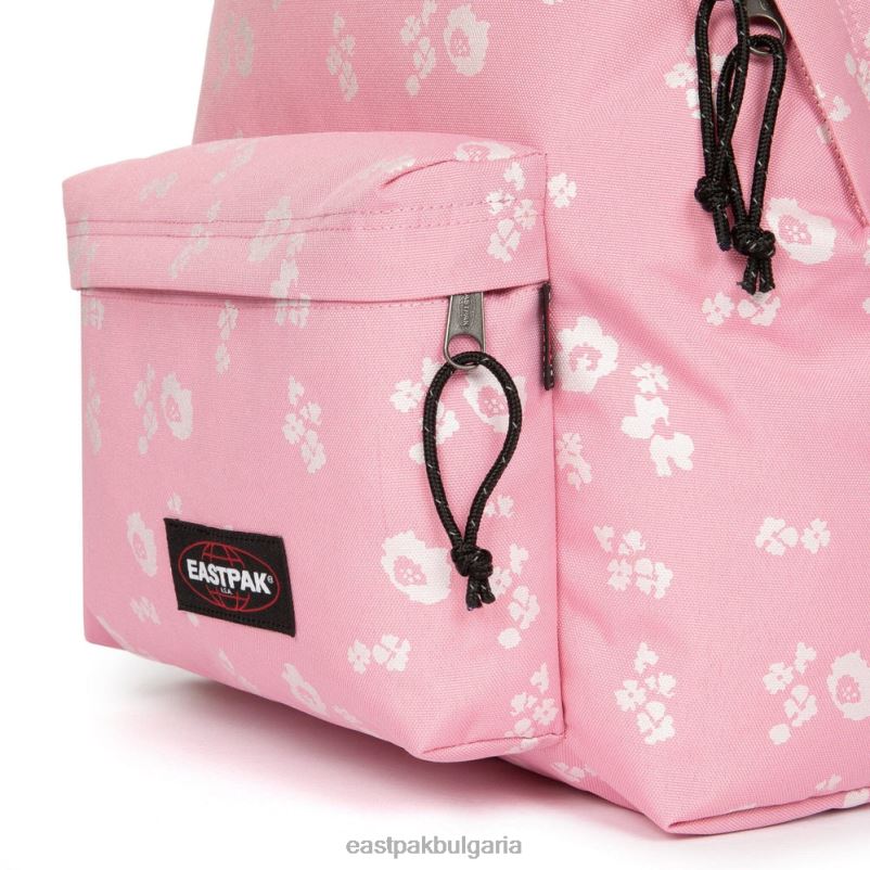 раници Eastpak DRXPX141 подплатен пакет цвете блести розово