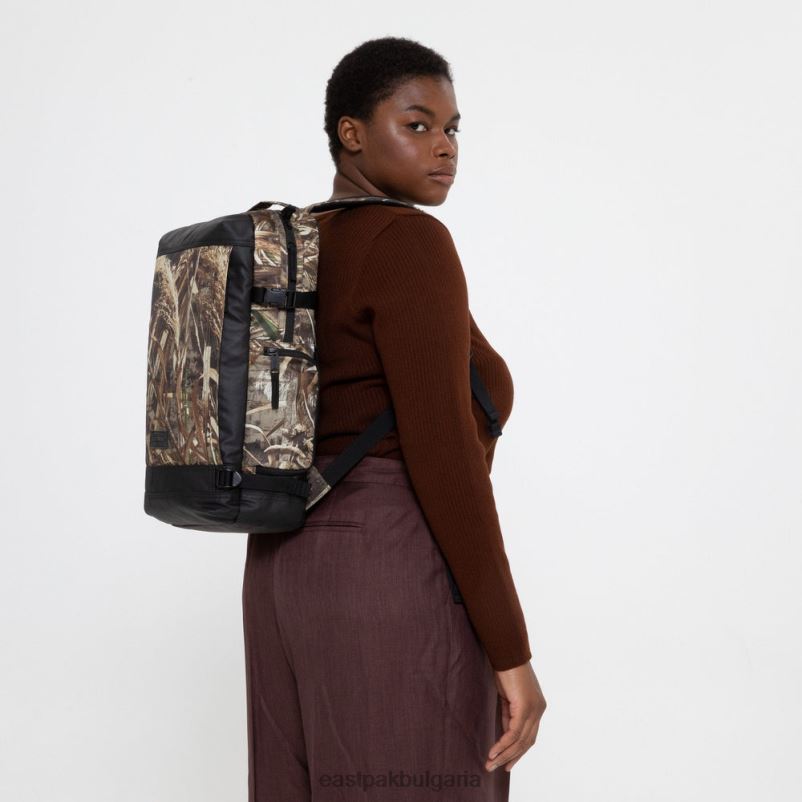 раници Eastpak DRXPX18 tecum m реално дърво камуфлаж