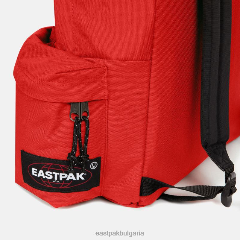 раници Eastpak DRXPX21 подплатен дубл червено под прикритие