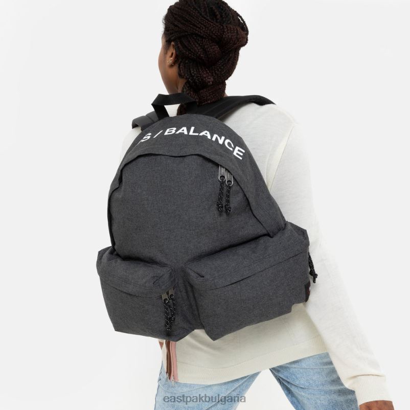 раници Eastpak DRXPX30 подплатен дубл черен деним под прикритие