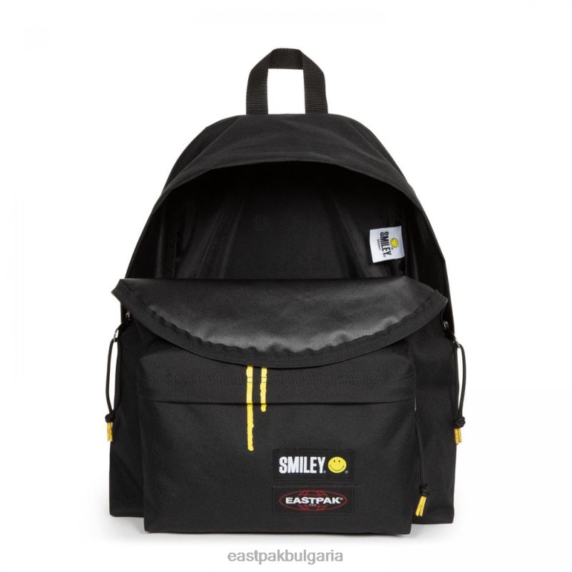 раници Eastpak DRXPX3 подплатен пакет усмихнати графити черни
