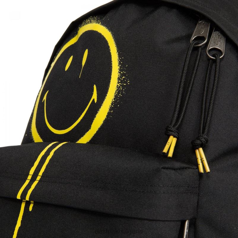 раници Eastpak DRXPX3 подплатен пакет усмихнати графити черни