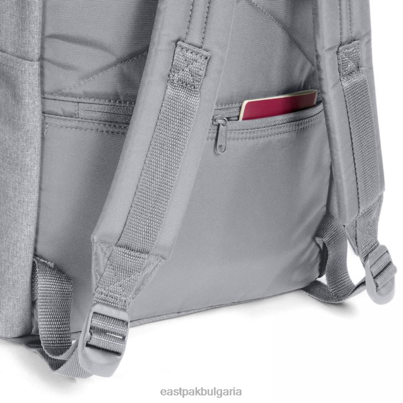 раници Eastpak DRXPX81 подплатени двойни неделно сиво