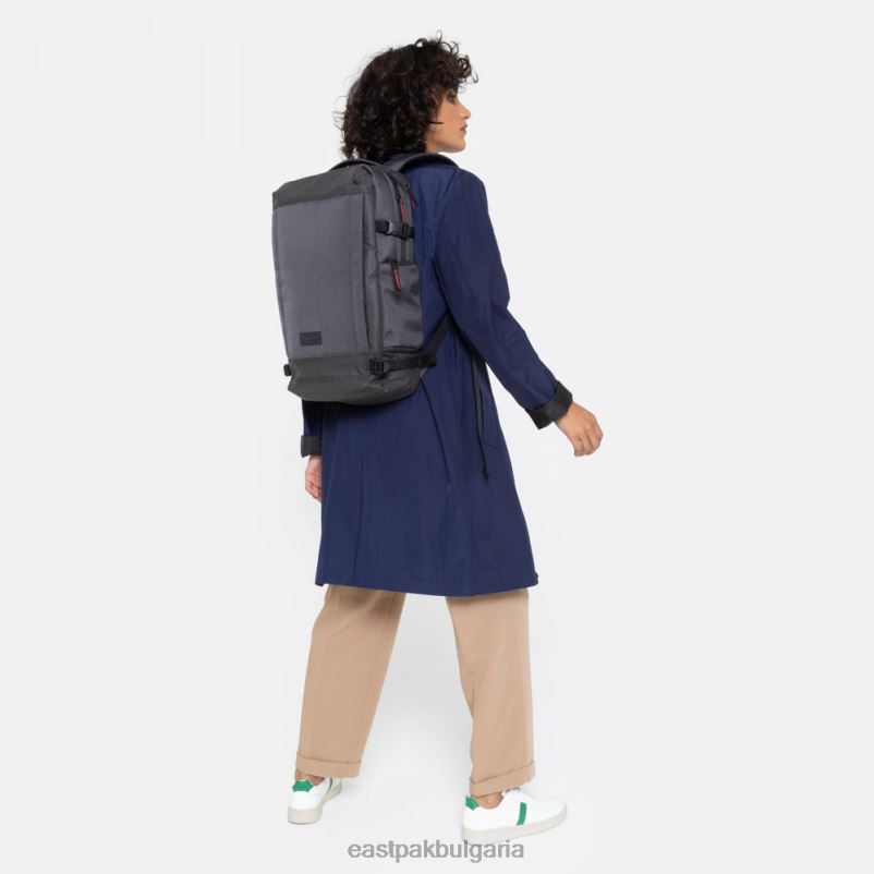 раници Eastpak DRXPX147 tecum m cnnct акцентно сиво