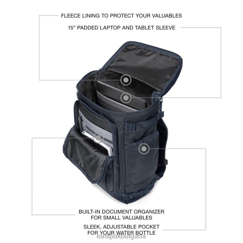 раници Eastpak DRXPX157 текум отгоре cnnct морски