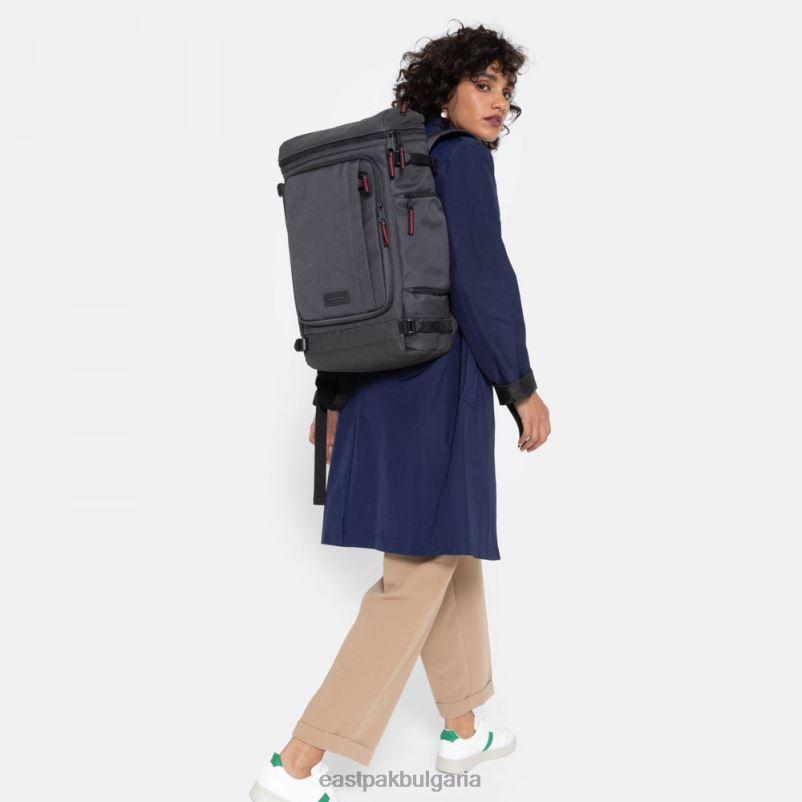 раници Eastpak DRXPX162 текум отгоре cnnct акцентно сиво