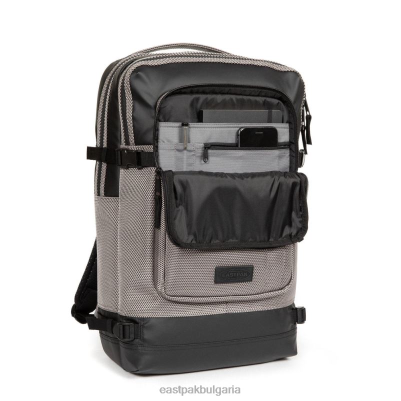 раници Eastpak DRXPX166 tecum l cnnct светло сиво