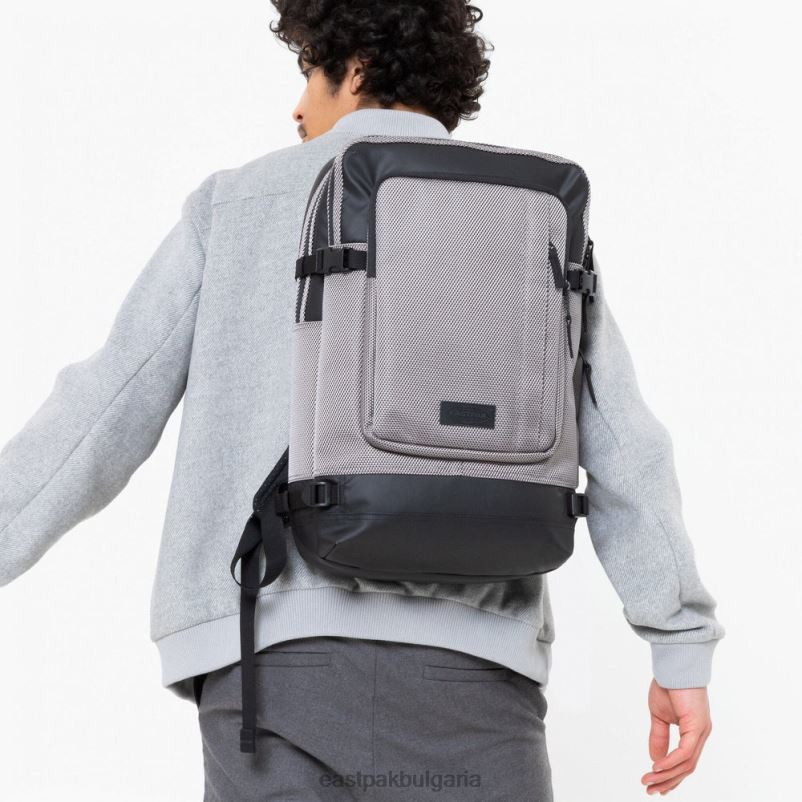 раници Eastpak DRXPX166 tecum l cnnct светло сиво