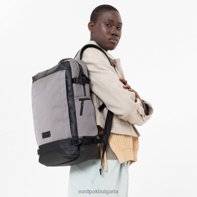 раници Eastpak DRXPX172 tecum m cnnct светло сиво