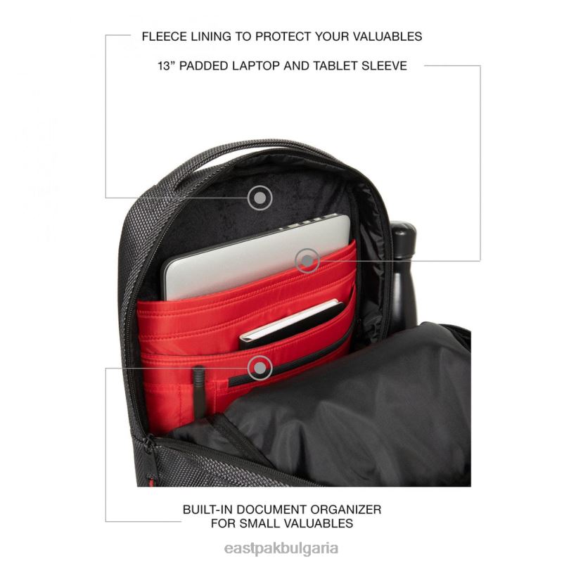 раници Eastpak DRXPX182 tecum s cnnct акцентно сиво