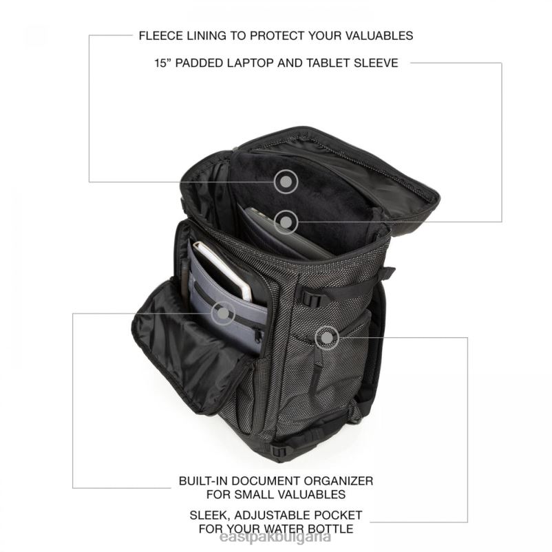 раници Eastpak DRXPX188 текум отгоре cnnct меланж